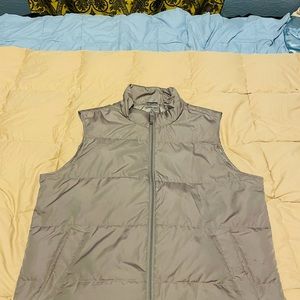 Puffy vest.